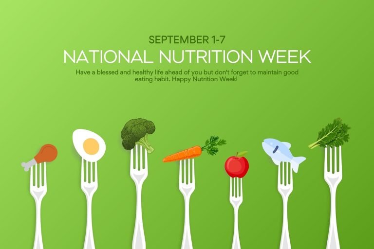 National Nutrition Week 1-7 September